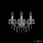 Фото 1 Бра хрустальные 1403B/3/141 Ni Bohemia Ivele Crystal