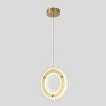 Фото 1 Светильник подвесной Crystal Lux DIEGO SP25W LED BRASS