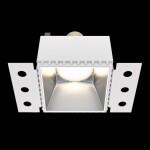 Фото 3 Встраиваемый светильник Technical DL051-01-GU10-SQ-WS