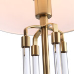 Фото 1 SL1403.304.01 Светильник настольный ST-Luce Латунь/Прозрачный E27*1 40W ОПАЛ