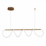 Фото 3 SL6102.303.45 Светильник подвесной ST-Luce Латунь/Белый LED 1*45W 4000K SAGRATO