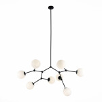 Фото 3 SL1506.403.08 Люстра подвесная ST-Luce Черный/Белый E14 8*40W CHIETI