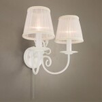 Фото 1 CL427320 Ровена Белая Св-к Бра