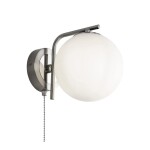 Фото 5 CL102314 Томми Хром Мат.+ Белый Св-к Бра