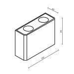 Фото 3 Архитектурная подсветка Outdoor O433WL-L4W3K