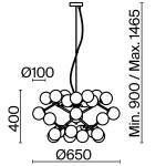 Фото 4 Подвесной светильник Maytoni MOD545PL-24BS