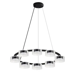 Фото Подвесная люстра Arte Lamp ALIUS A8042SP-8BK