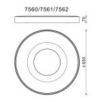 Фото 2 7560 Потолочный светильник COIN