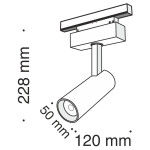 Фото 4 Трековый светильник Technical TR019-2-10W3K-B