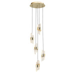 Фото 7 Подвесной светильник MD23001022-5A gold