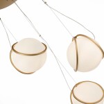 Фото 1 SL1181.353.03 Светильник подвесной ST-Luce Латунь/Латунь, Белый E27 3*40W ACERRA