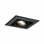 Фото 2 ST250.448.01 Св-к встр. Черный GU10 1*50W  L126xW126xH70 220V Без ламп Встраиваемые светильники