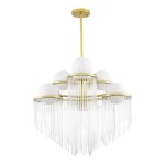 Фото 3 SL1511.203.06 Люстра подвесная ST-Luce Золотистый/Белый E27 6*60W ALLEGRO