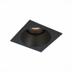 Фото 1 ST207.418.01 Св-к встр. Черный GU10 1*50W  L103xW103xH52 220V Без ламп Встраиваемые светильники