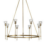 Фото 3 Люстра Torche De Verre 8 gold