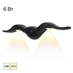 Фото 1 CLU0805BK JONATHAN Черный Настенный Уличный Св-к