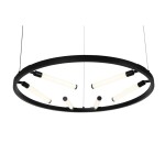 Фото 1 SL393.403.06 Светильник подвесной ST-Luce Черный/Белый LED 6*6W 4000K БИЗАРИА