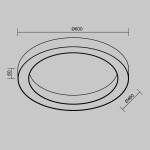 Фото 5 Потолочный светильник Technical C093CL-45W3K-B