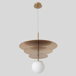 Фото 3 Светильник подвесной Crystal Lux UVA SP1.3 BRASS