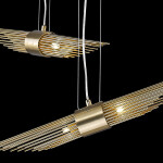 Фото 3 Подвесной светильник P68069-2 ant.brass