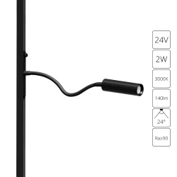 Фото Магнитный трековый светильник Arte Lamp PRESTO A6338PL-1BK