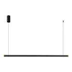 Фото 3 SL6238.413.01 Светильник подвесной ST-Luce черный/черный,латунь LED 1*28W 4000K ПАРИЛЛА