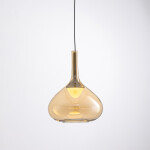 Фото 4 Подвесной светильник MD25001005-1A brass/amber