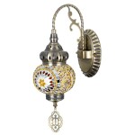 Фото 4 CL419315 Каир Мозаика Янтарь Бра