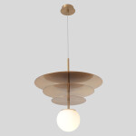 Фото 4 Светильник подвесной Crystal Lux UVA SP1.3 BRASS