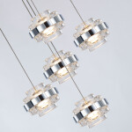 Фото 1 Подвесной светильник MD22030002-5A chrome/clear