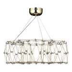 Фото 2 SL6602.203.48 Светильник подвесной ST-Luce Золотистый/Прозрачный LED 1*48W 4000K ГРАВЕТТА