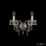 Фото 2 Бра хрустальные 1410B/2/141 G V0300 Bohemia Ivele Crystal