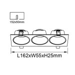 Фото 2 9173 Встраиваемый светильник ANTILLA