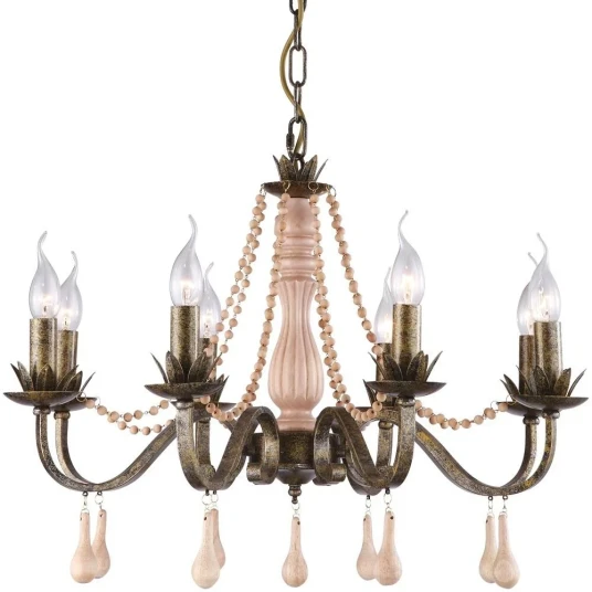 Фото Подвесная люстра Arte Lamp ROSARIO A1832LM-8GA