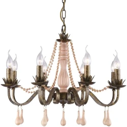 Фото Подвесная люстра Arte Lamp ROSARIO A1832LM-8GA