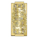 Фото 1 SL6010.201.08 Бра ST-Luce Золотистый/Прозрачный LED 1*8W ESPIRA