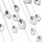 Фото 1 SL1175.103.18 Светильник подвесной ST-Luce Хром/Прозрачный E14 18*40W PORTICI