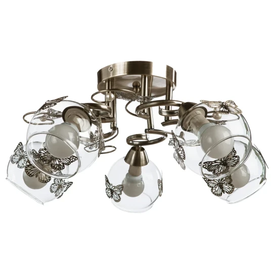 Фото Потолочная люстра Arte Lamp ALESSANDRA A5004PL-5AB