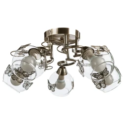Фото Потолочная люстра Arte Lamp ALESSANDRA A5004PL-5AB