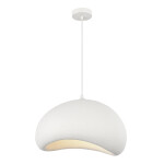 Фото 1 SL1522.523.01 Светильник подвесной ST-Luce белый/белый E27 1*25W ВАБИ САБИ