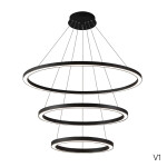 Фото 3 Люстра Crystal Lux FORTUNA SP158W LED BLACK
