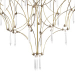 Фото 1 SL6601.203.114 Светильник подвесной ST-Luce Золотистый/Прозрачный LED 114*0,5W 3000K ГРАВЕТТА