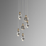 Фото 5 Подвесной светильник MT9176-6H titanium gold