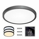 Фото 7 CL738241V Бейсик Черный Св-к Накл. LED 24W*Мульти