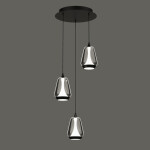 Фото 1 Подвесной светильник MD24001011-3A black/smoky