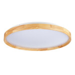 Фото 1 SLE201382-01 Светильник потолочный Светлое дерево/Белый LED 1*40W 3000K/4000K/6000K DELIA