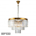 Фото 3 Подвесная люстра iLamp Triumph 7383/8P BRASS