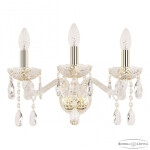 Фото 2 Бра хрустальные 107B/3/165 G Bohemia Ivele Crystal