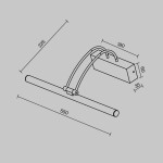 Фото 1 Подсветка Maytoni MIR004WL-L12BZ