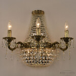 Фото 3 Бра хрустальные 2201H201B/3/47IV GB Bohemia Ivele Crystal